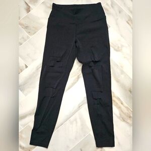 Zyia Black Ripped Legging